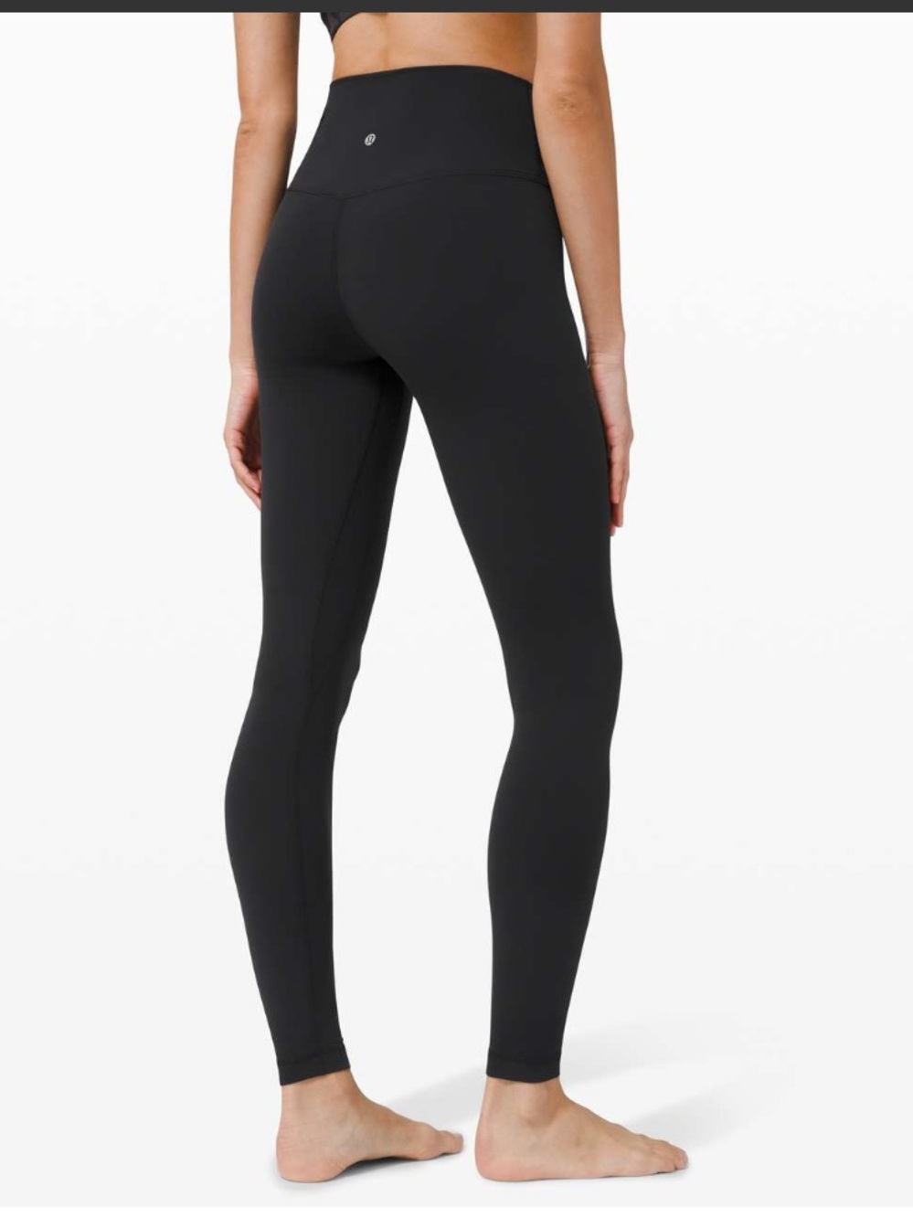 lululemon athletica Align Pant 28" Black size 4 GUC